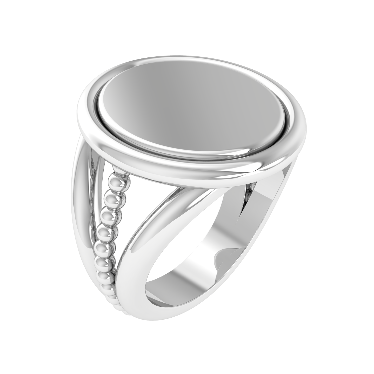 GOLD SIGNET MEN'S RINGS